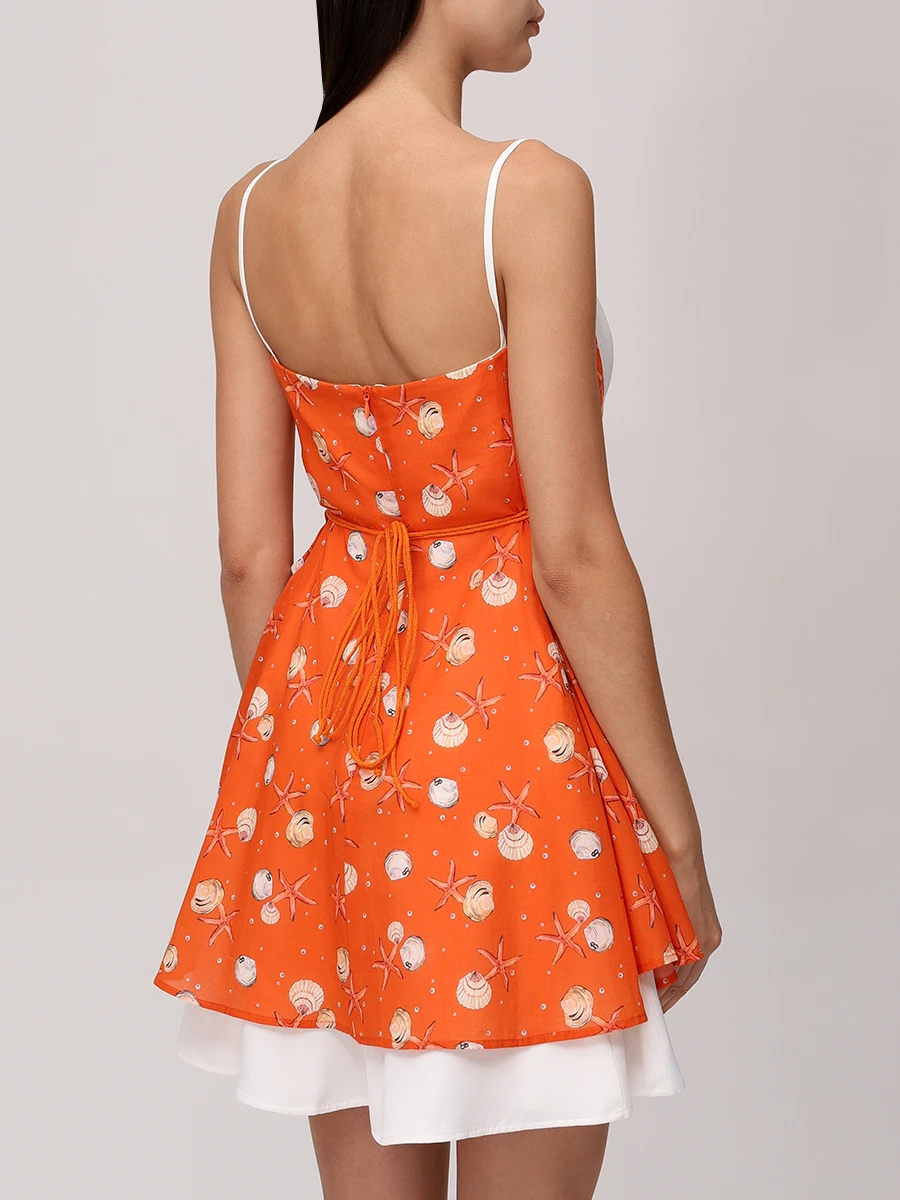 Платье из вискозы