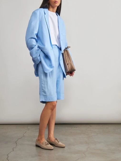 Лоферы замшевые DOUCAL`S