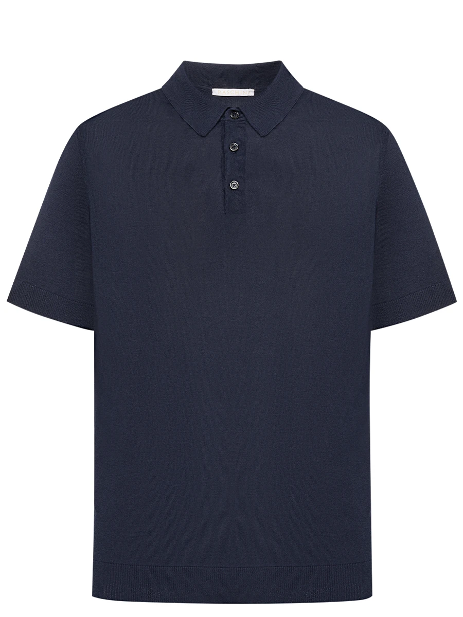 Поло из шелка и хлопка