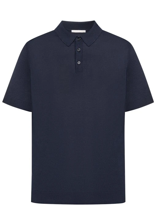 Поло из шелка и хлопка RASCHINI