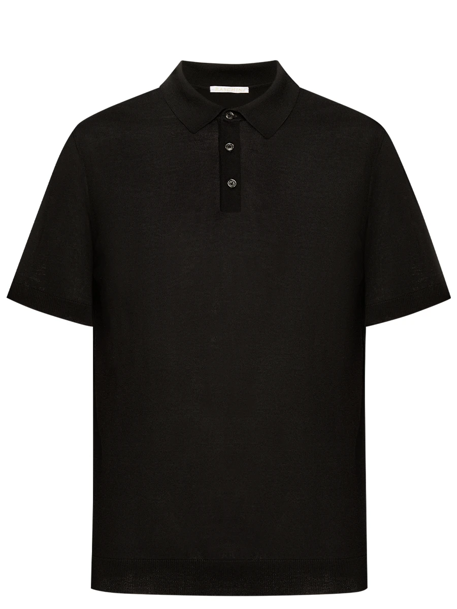 Поло из шелка и хлопка