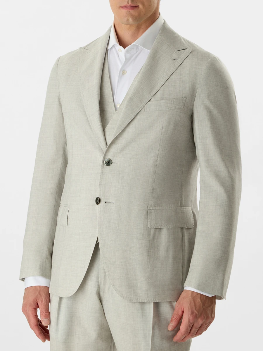 Костюм-тройка шерстяной