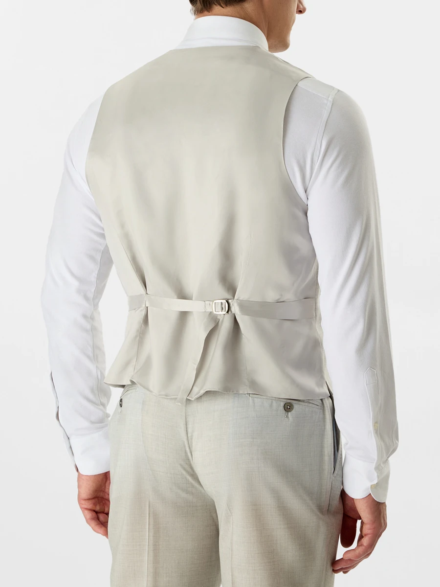 Костюм-тройка шерстяной