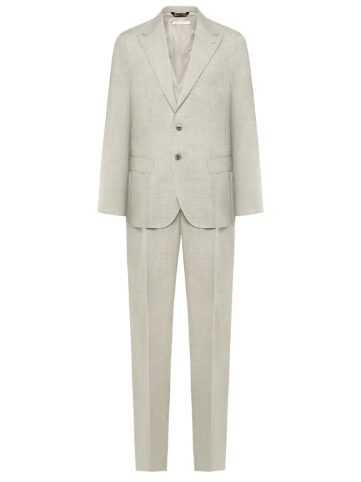 Костюм-тройка шерстяной RASCHINI