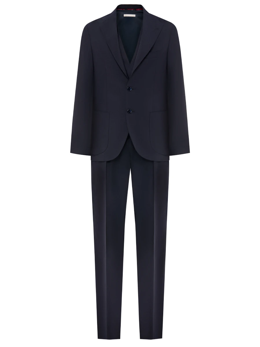 Костюм-тройка шерстяной