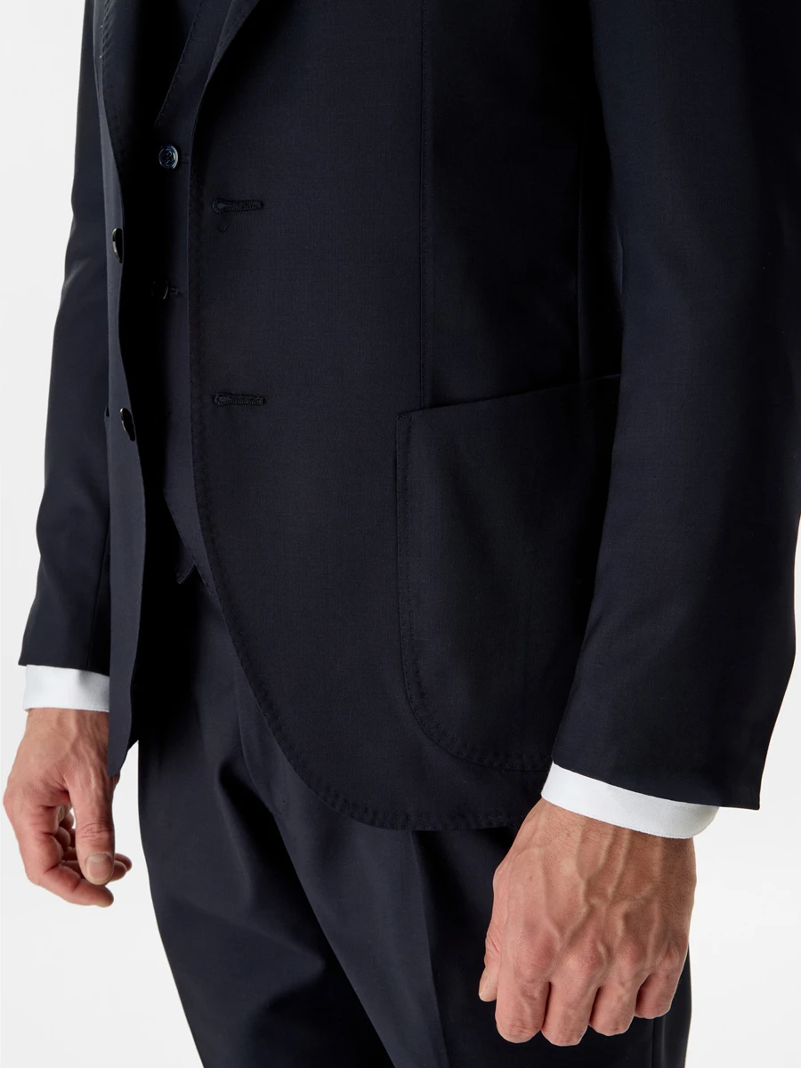 Костюм-тройка шерстяной