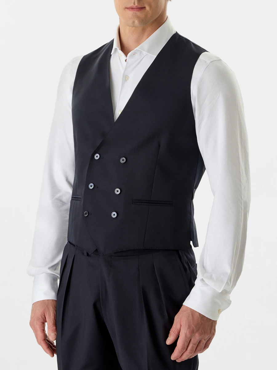 Костюм-тройка шерстяной