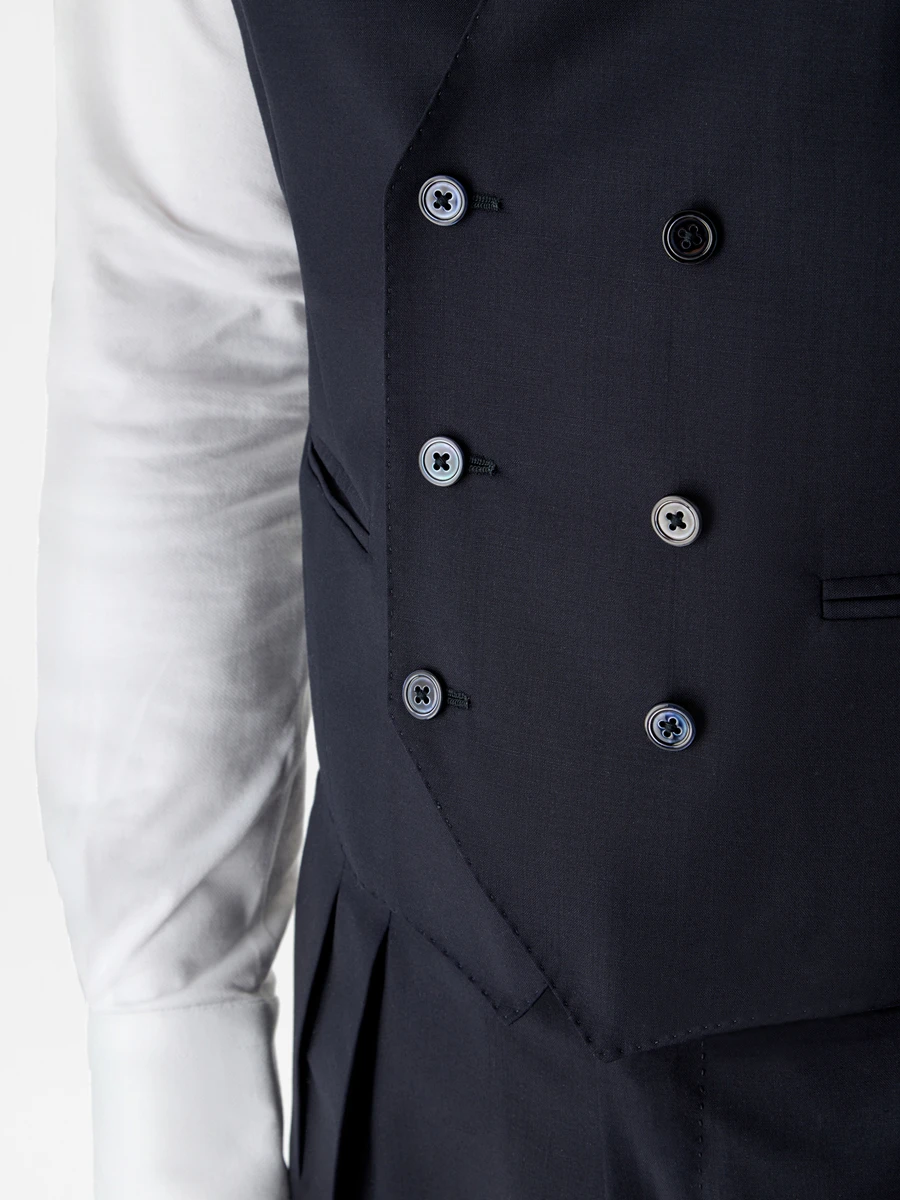 Костюм-тройка шерстяной