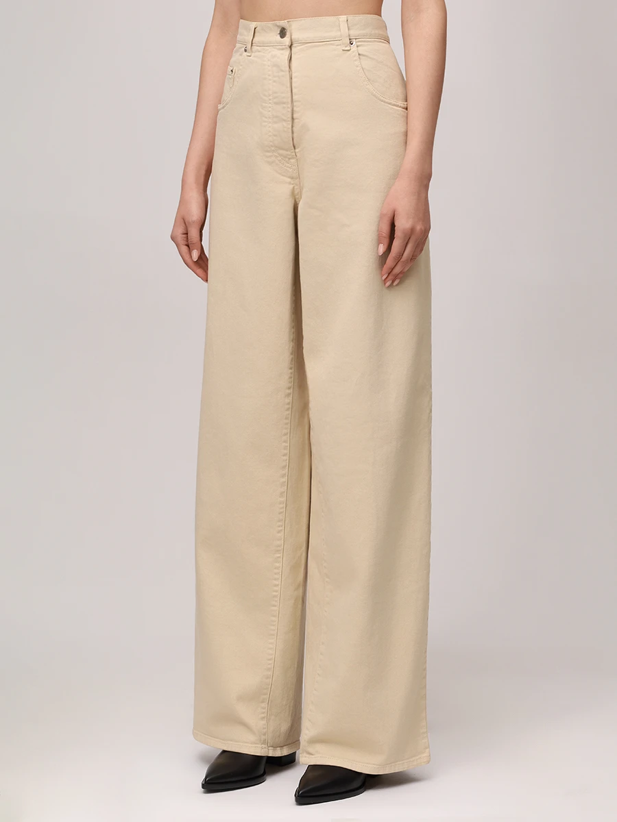 Джинсы хлопковые