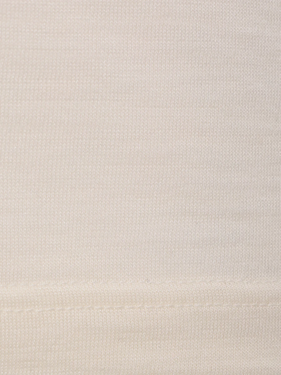 Майка из шерсти и шелка