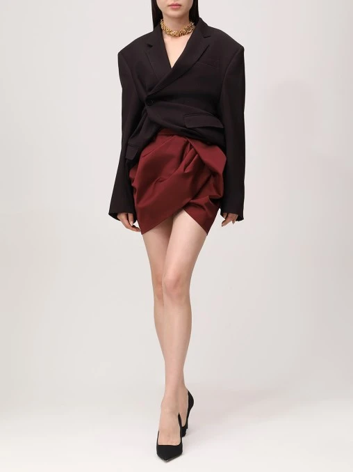 Юбка однотонная №21