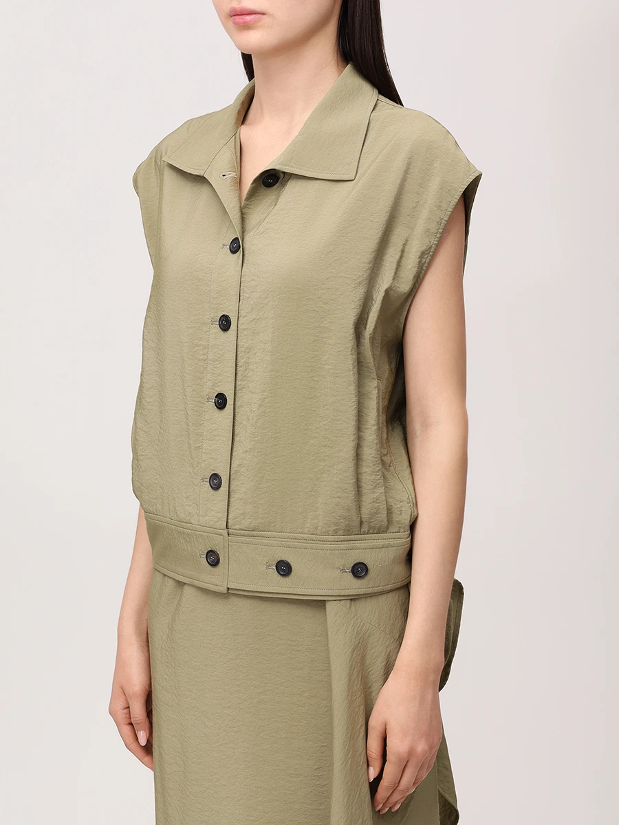 Жилет из вискозы