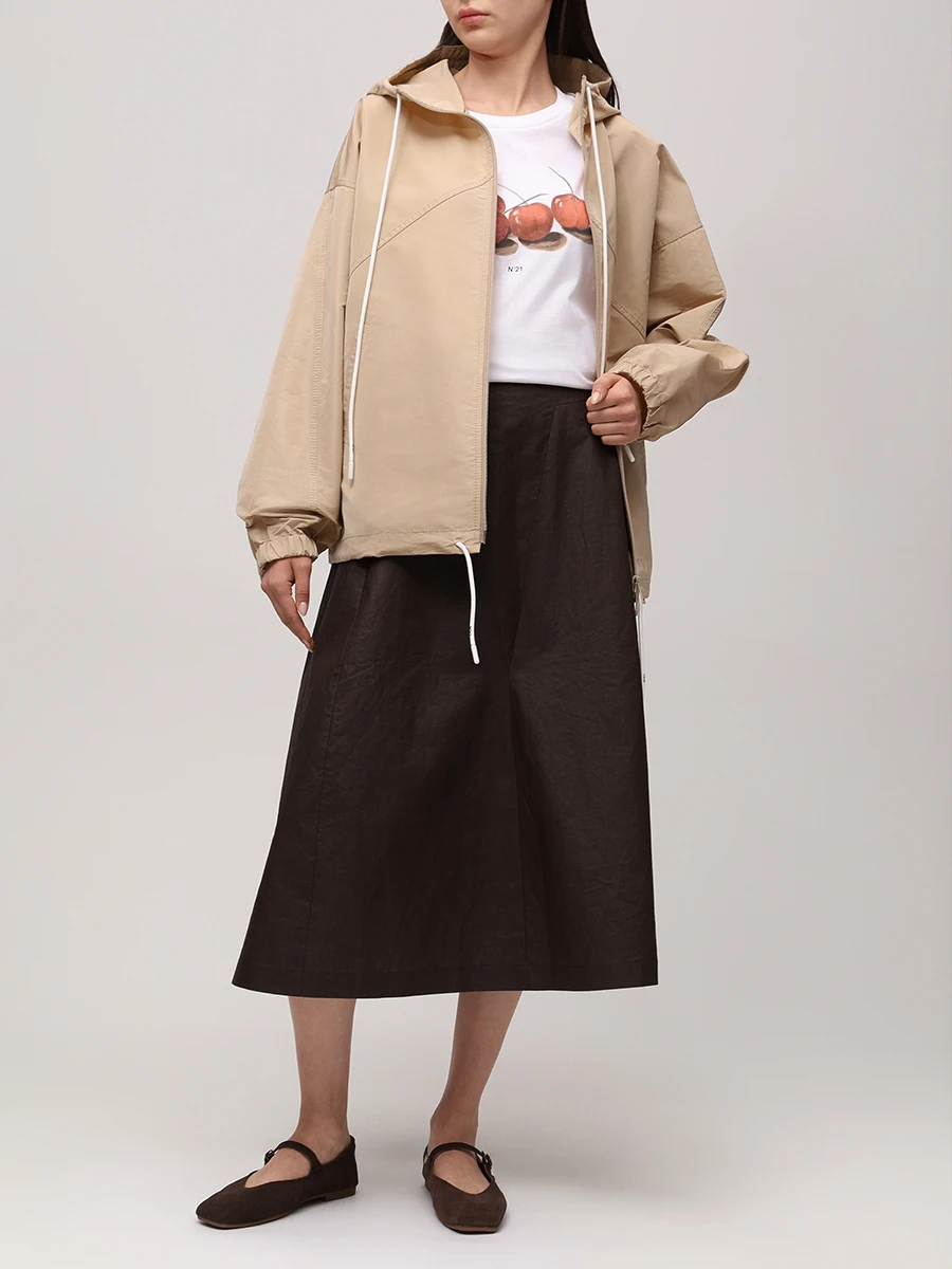 Юбка льняная