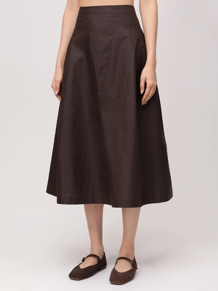 Юбка льняная