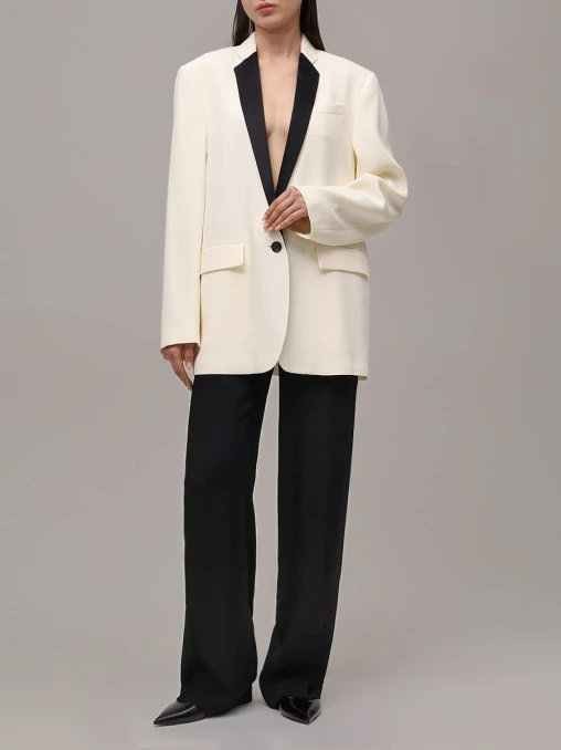 Пиджак из вискозы №21