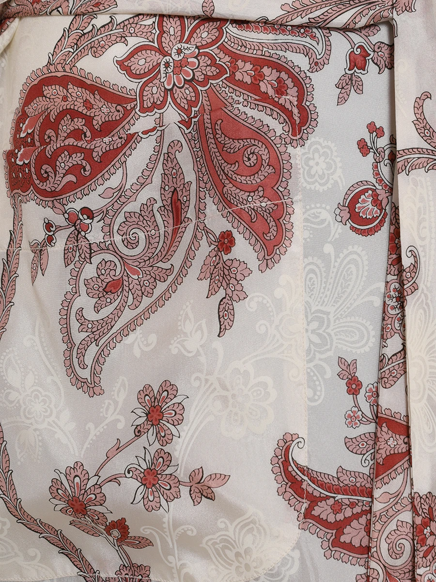 Пижама шелковая