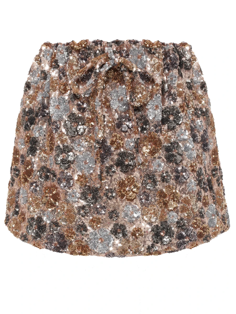 Юбка с пайетками