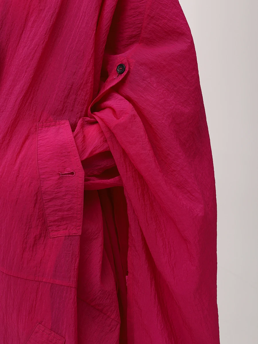 Плащ-трансформер однотонный