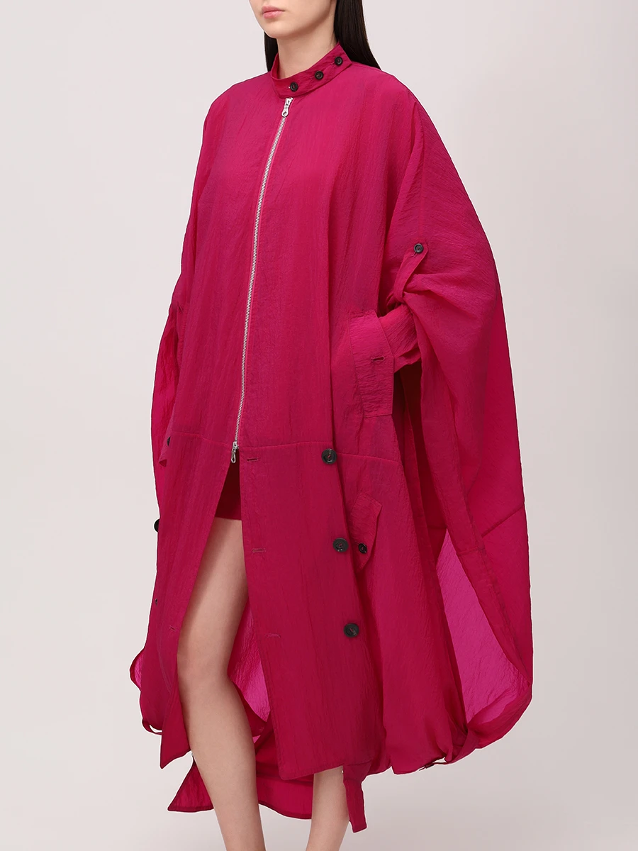 Плащ-трансформер однотонный