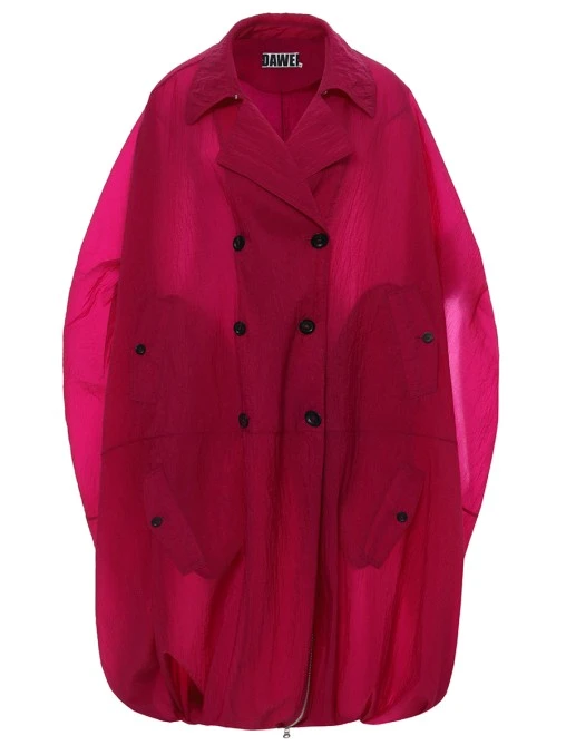 Плащ-трансформер однотонный DAWEI