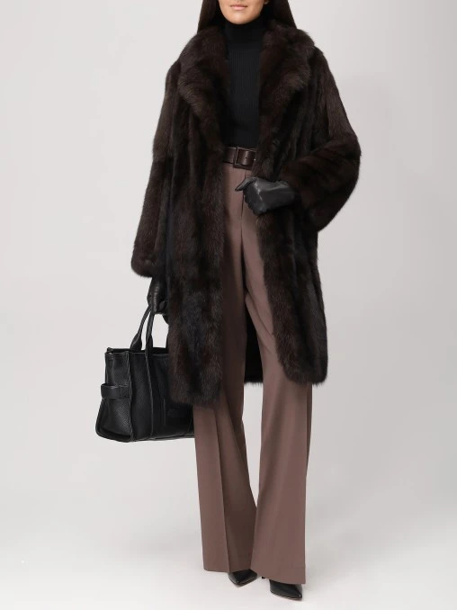 Шуба соболиная FUR&CASHMERE