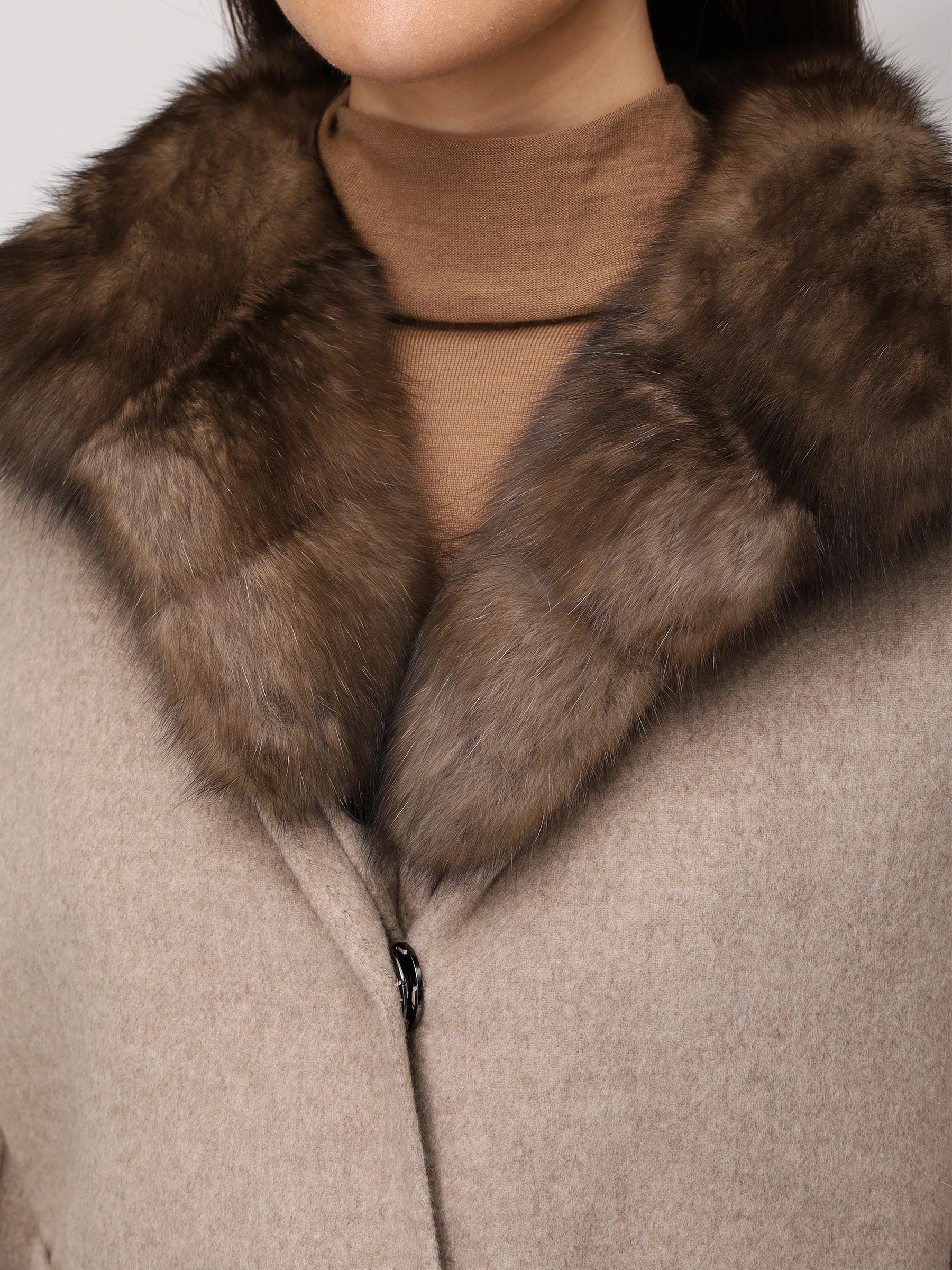 Пальто кашемировое