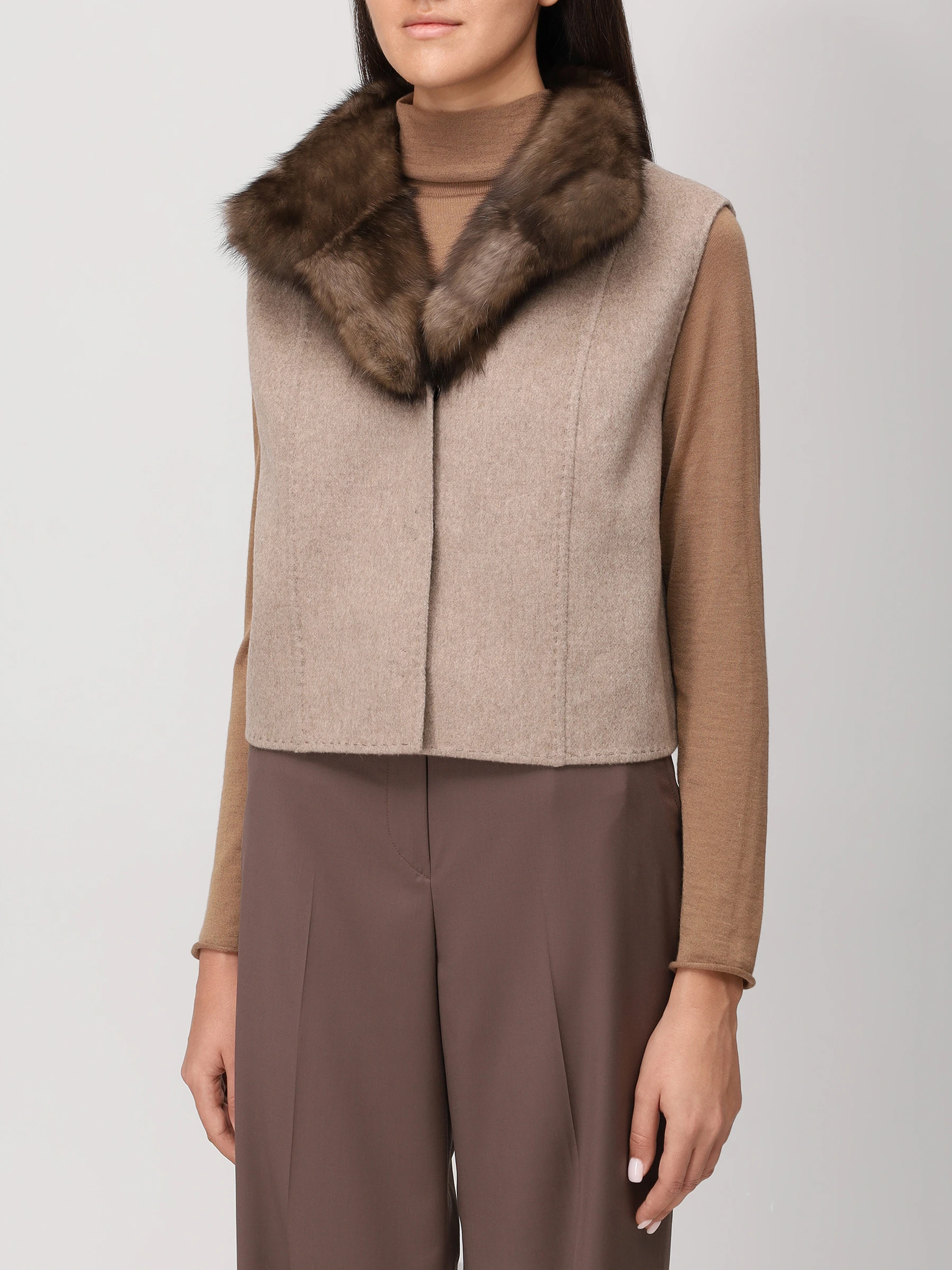 Пальто кашемировое