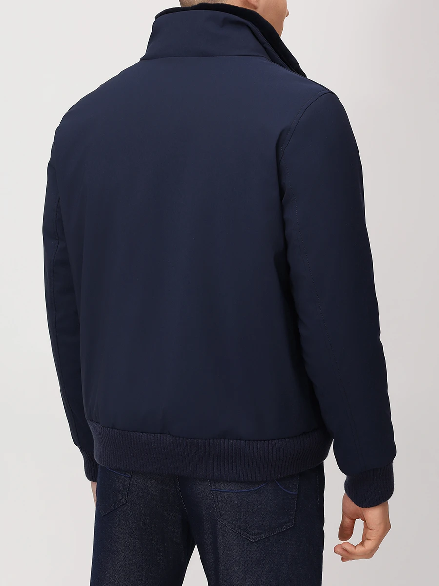 Бомбер с мехом норки