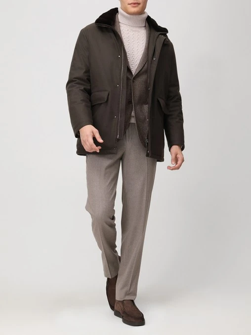 Куртка кашемировая FUR&CASHMERE