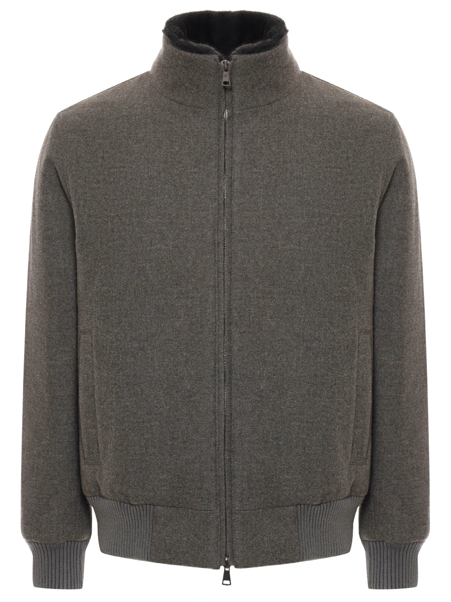 Бомбер кашемировый