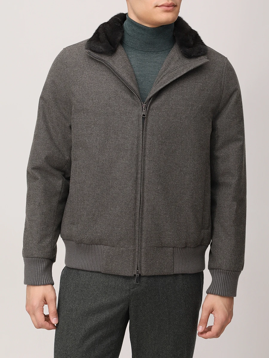 Бомбер кашемировый