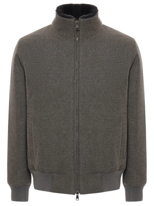 Бомбер кашемировый FUR&CASHMERE