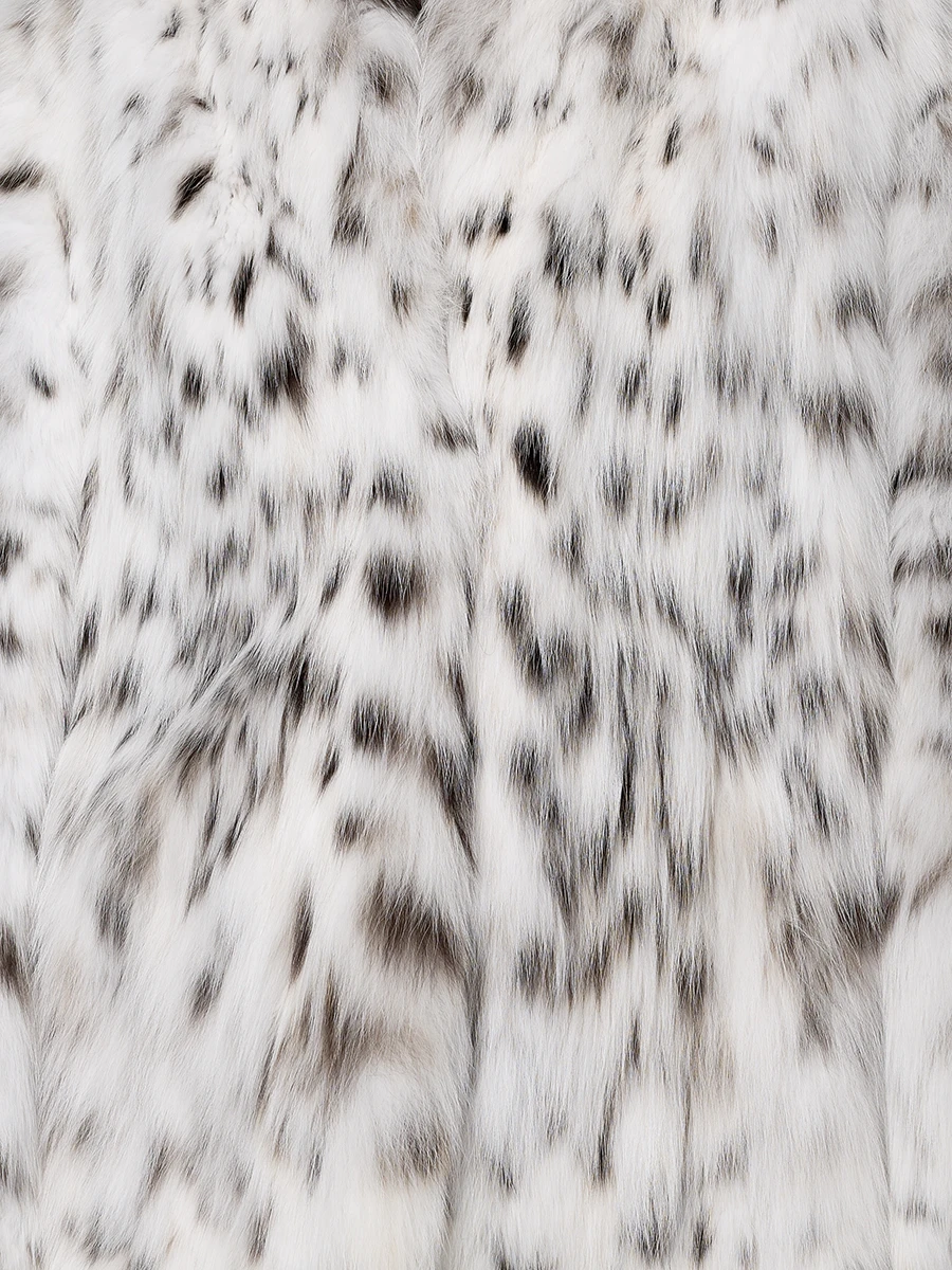 Шуба из меха рыси