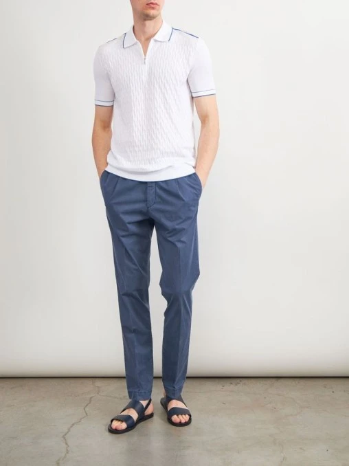 Поло BERTOLO LUXURY MENSWEAR