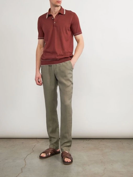 Поло BERTOLO LUXURY MENSWEAR