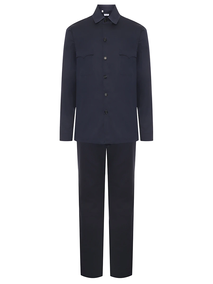 Костюм из хлопка и шелка