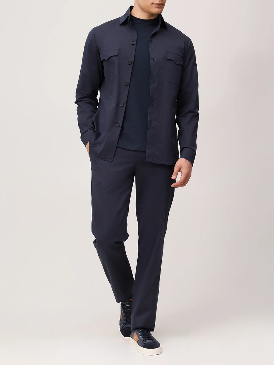 Костюм из хлопка и шелка