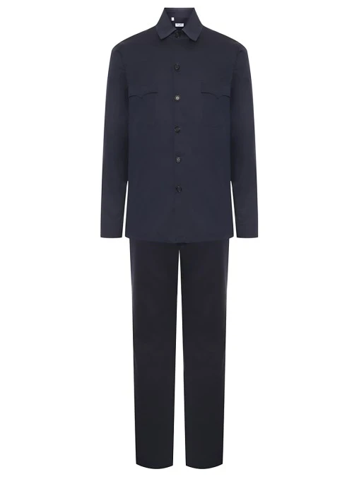 Костюм из хлопка и шелка CESARE ATTOLINI