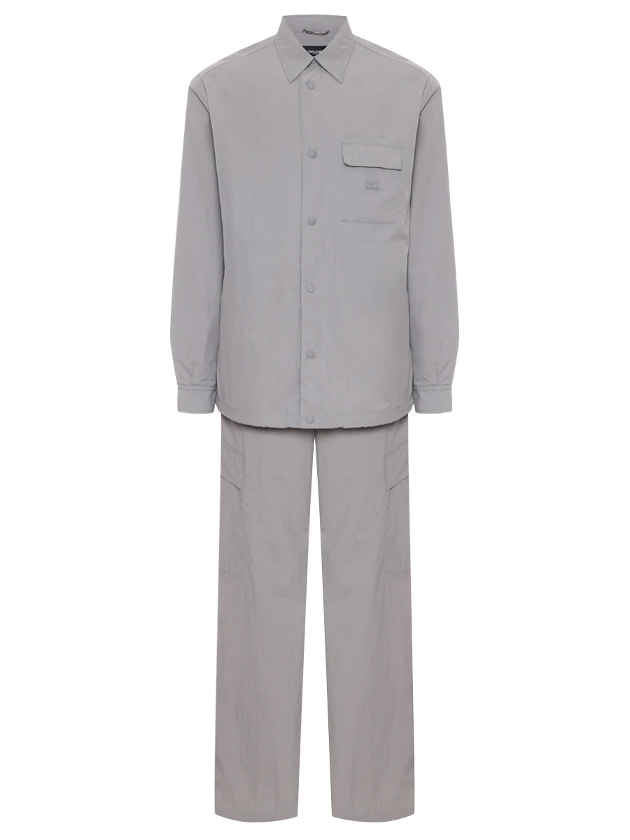 Костюм однотонный