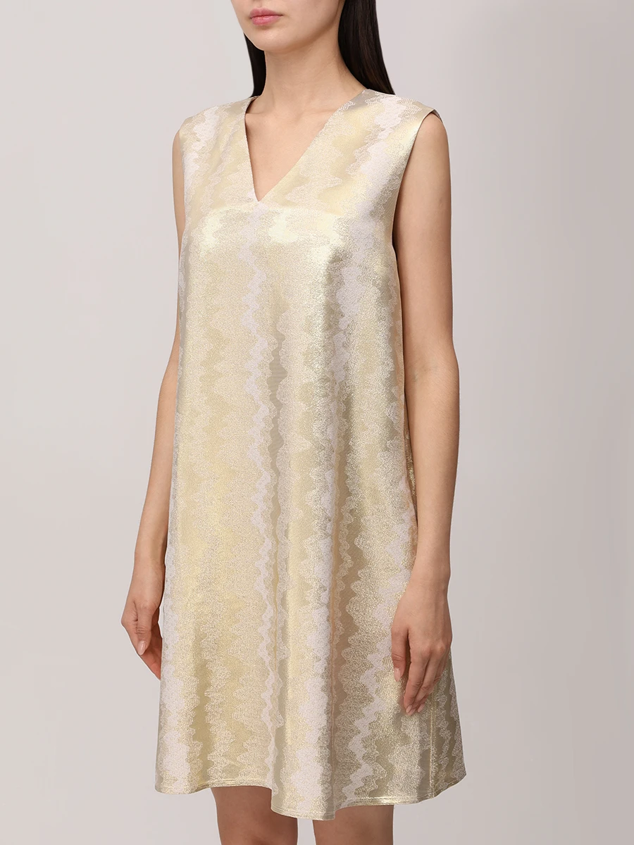 Платье с люрексом