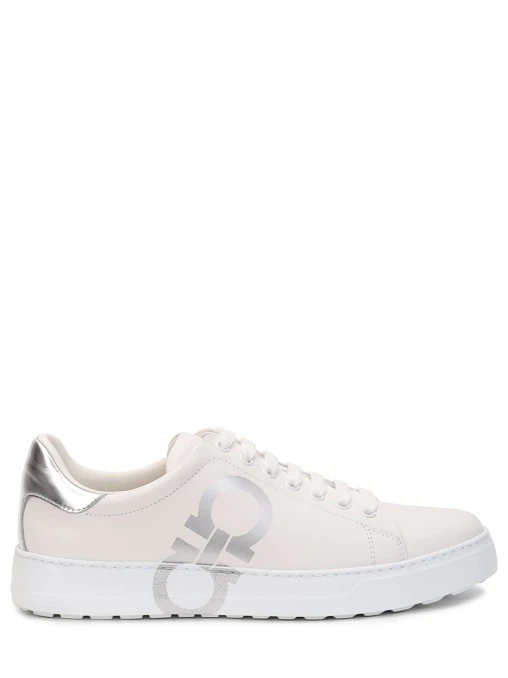 Кеды кожаные S.FERRAGAMO