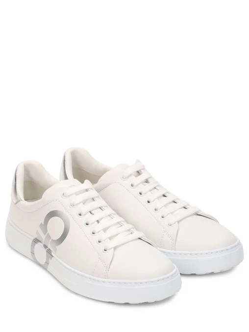 Кеды кожаные S.FERRAGAMO