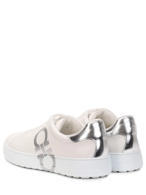 Кеды кожаные S.FERRAGAMO
