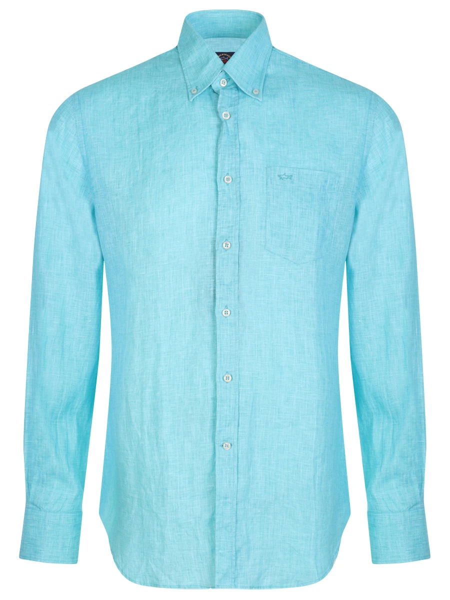 Рубашка Regular Fit льняная