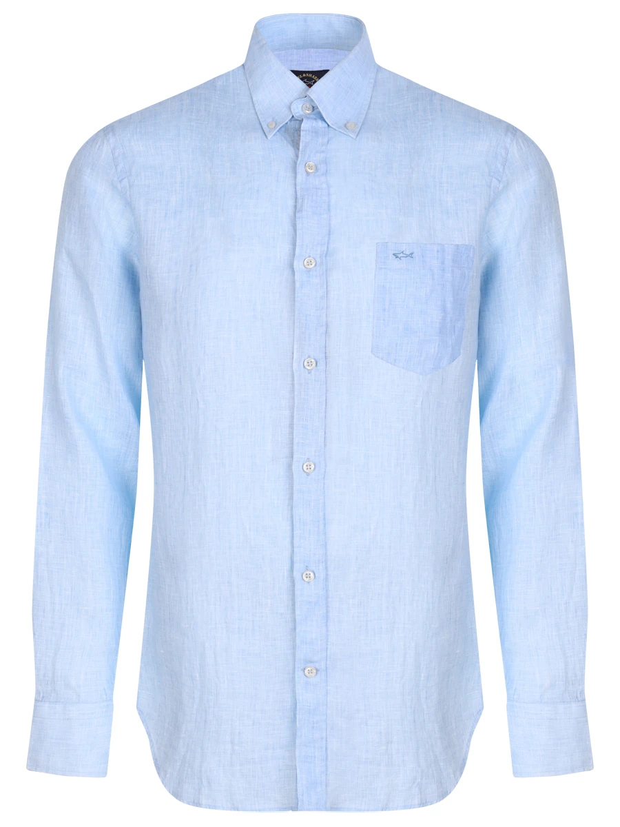 Рубашка Regular Fit льняная