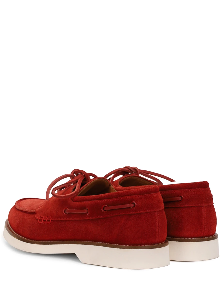 Топсайдеры замшевые