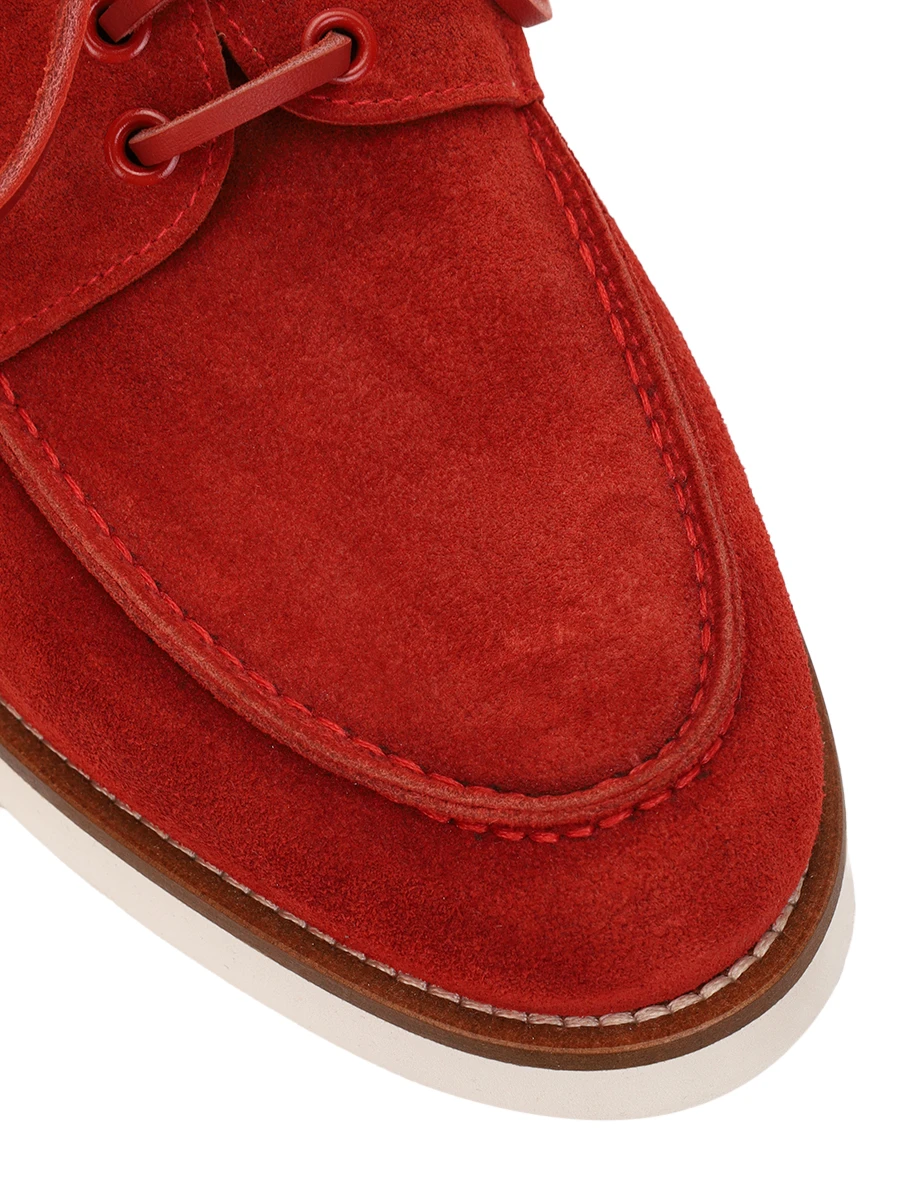 Топсайдеры замшевые