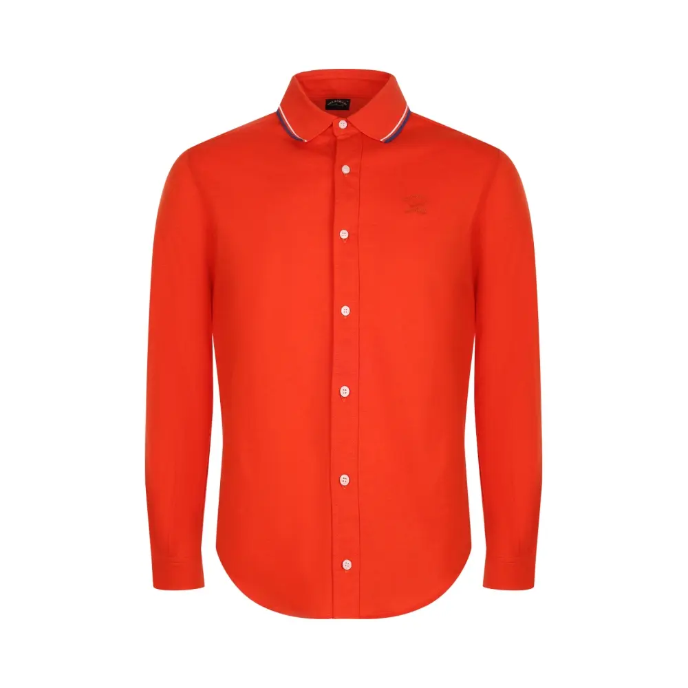 Рубашка Slim Fit хлопковая