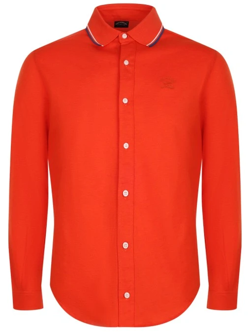 Рубашка Slim Fit хлопковая PAUL & SHARK