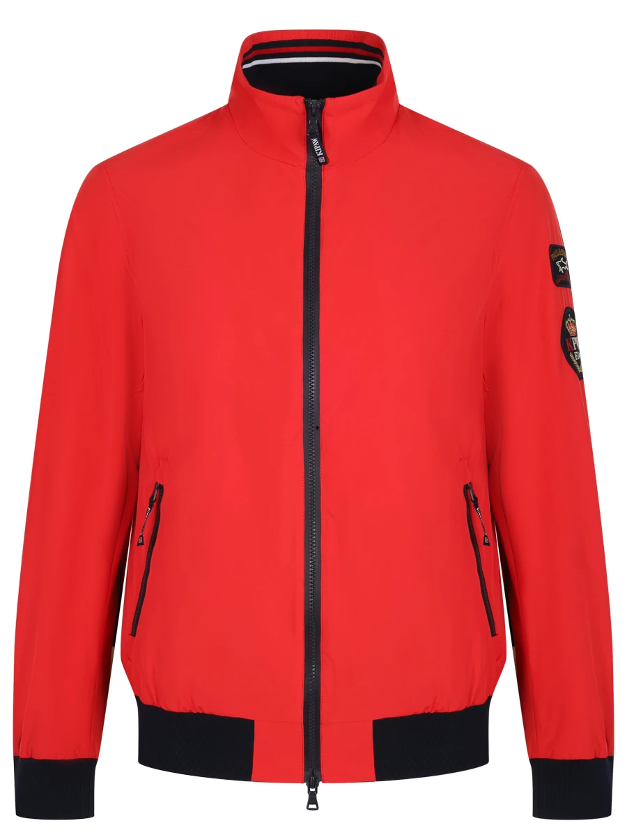 Бомбер однотонный